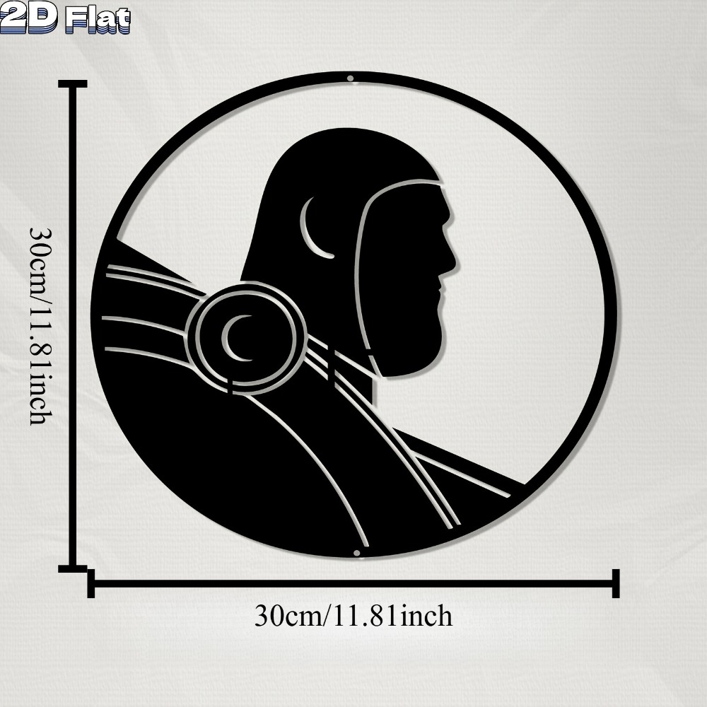 Modern Robot Aluminum Wall Art - đánh giá và giá Tech Office Wall Decor