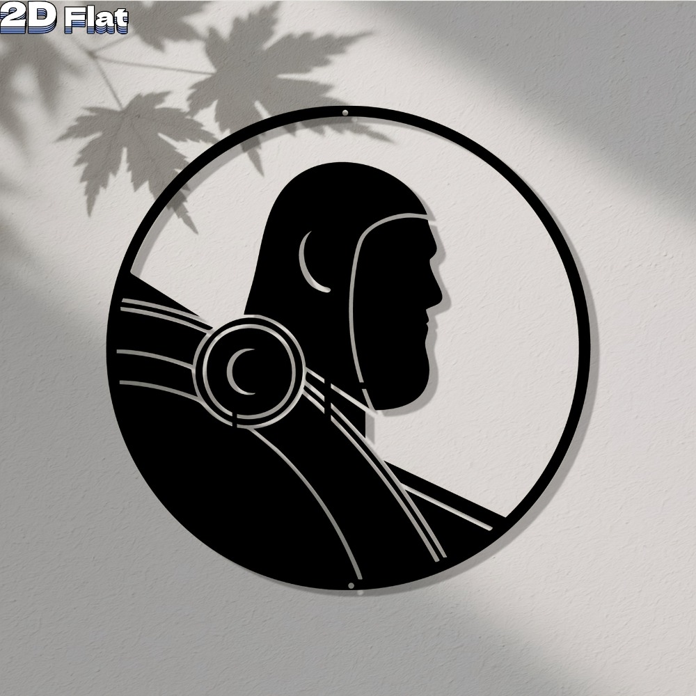 Modern Robot Aluminum Wall Art - đánh giá và giá Tech Office Wall Decor