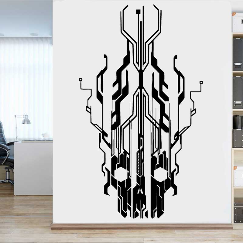 Chip Mạch Tech Đầu Lâu Vinyl D - đánh giá và giá Tech Office Wall Decor