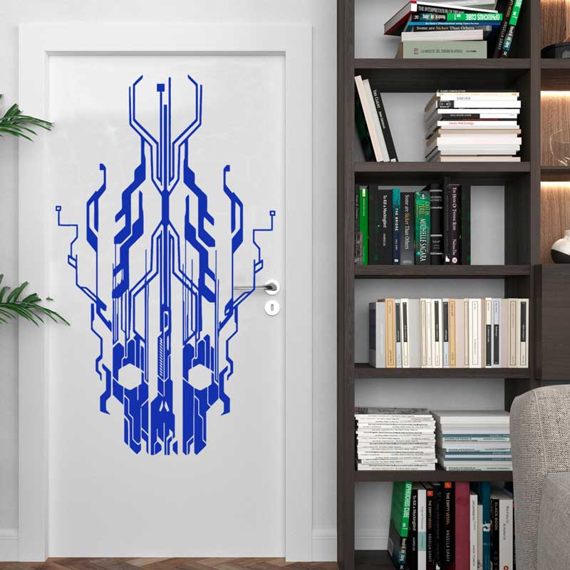 Chip Mạch Tech Đầu Lâu Vinyl D - đánh giá và giá Tech Office Wall Decor