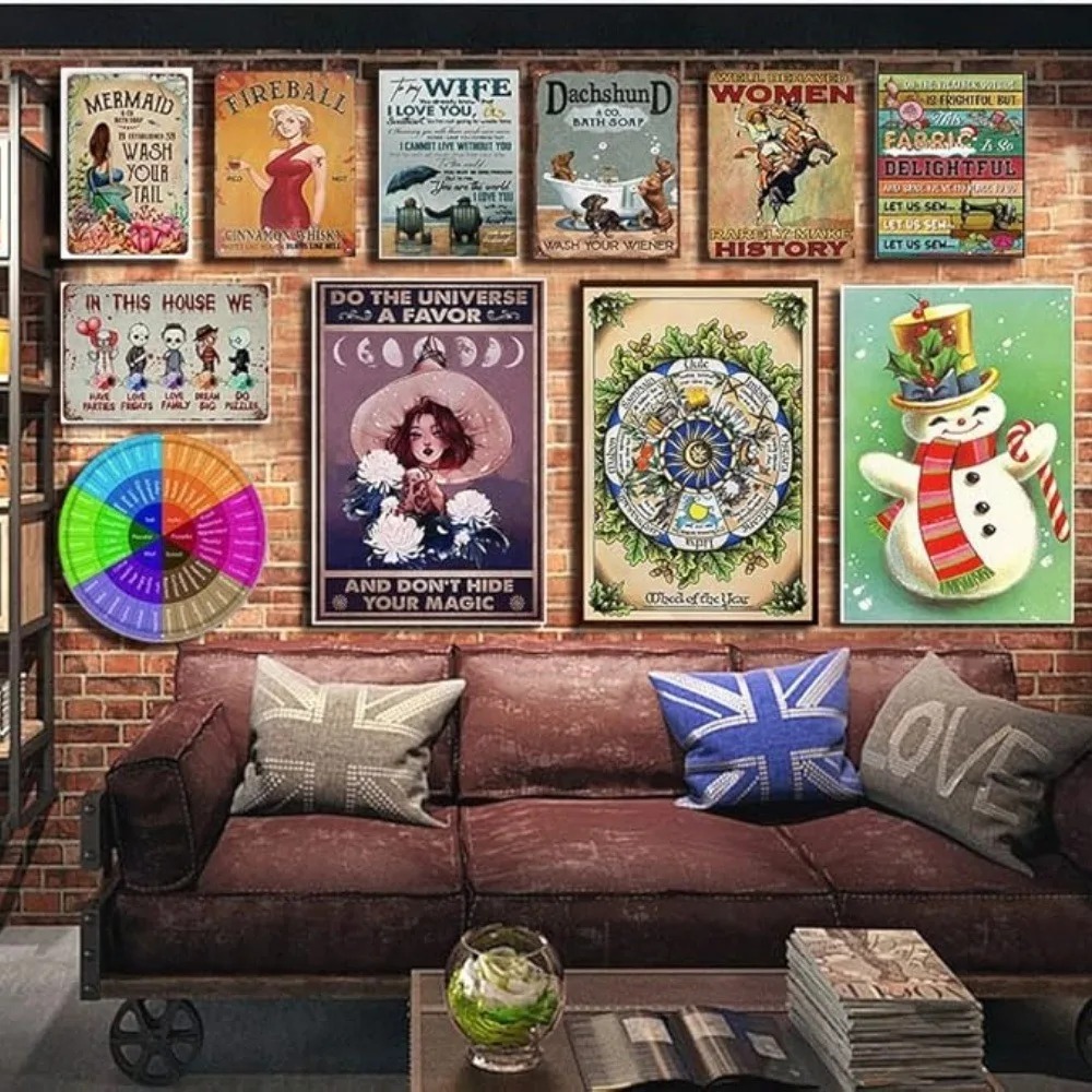 CIFBUY Retro Industrial 2D Fla - đánh giá và giá Tech Office Wall Decor