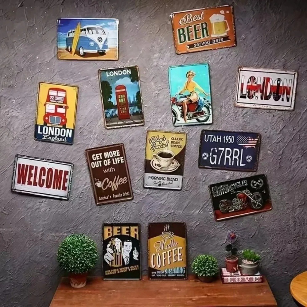 CIFBUY Retro Industrial 2D Fla - đánh giá và giá Tech Office Wall Decor