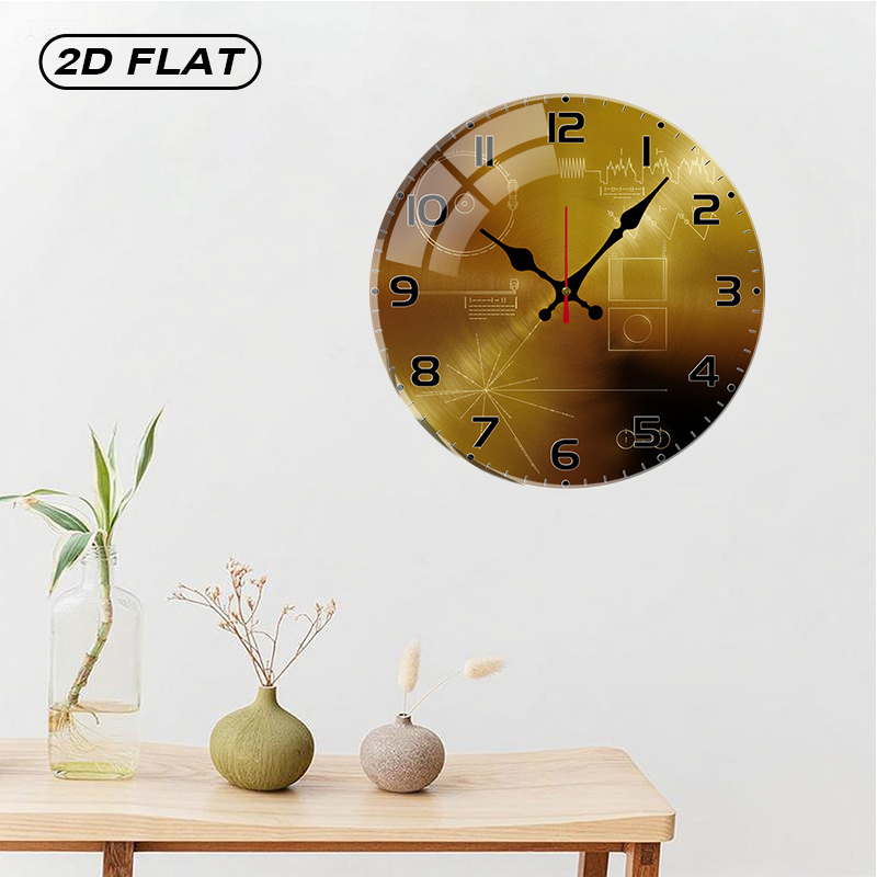 Tech Style Round Silent Acryli - đánh giá và giá Tech Office Wall Decor