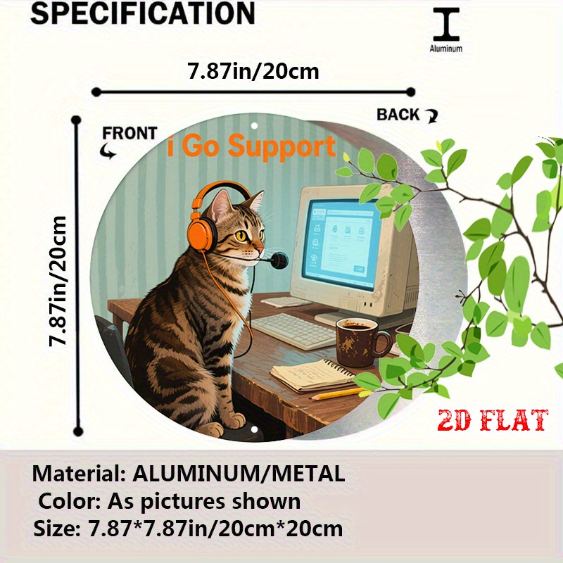 CIFBUY 2D Flat Funny Tech Supp - đánh giá và giá Tech Office Wall Decor