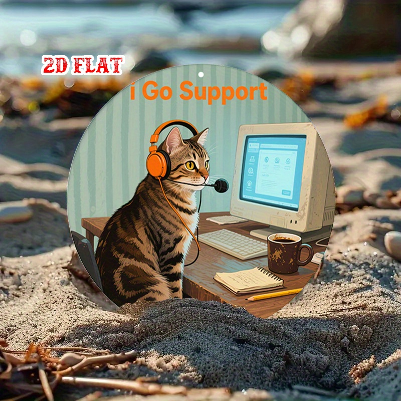 CIFBUY 2D Flat Funny Tech Supp - đánh giá và giá Tech Office Wall Decor