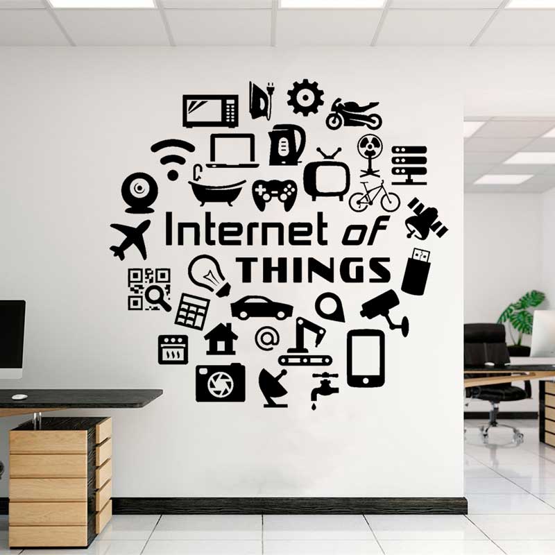 Tech Vinyl Decal Dán Tường Int - đánh giá và giá Office Tech Company