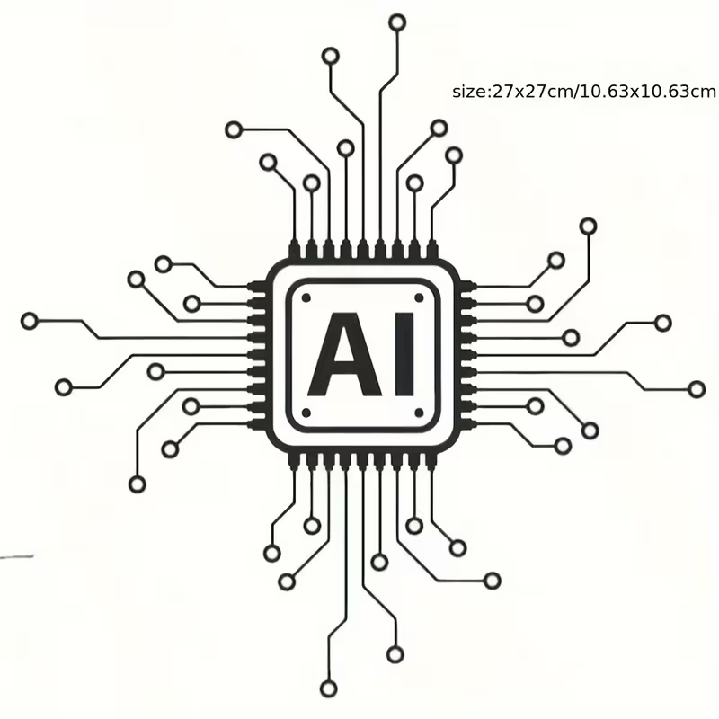 AI Technology Circuit Board Vi - đánh giá và giá Tech Office Wall Decor