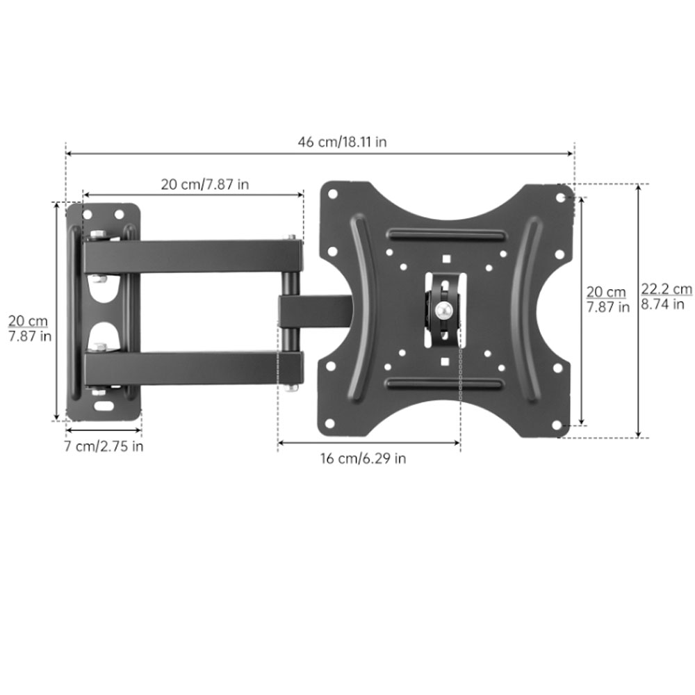 18KG Có Thể Điều Chỉnh 14 - 42 - đánh giá và giá Flat Panel Mount Tilt